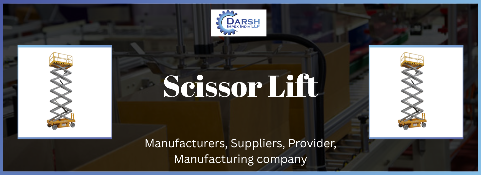 Scissor Lift Suppliers